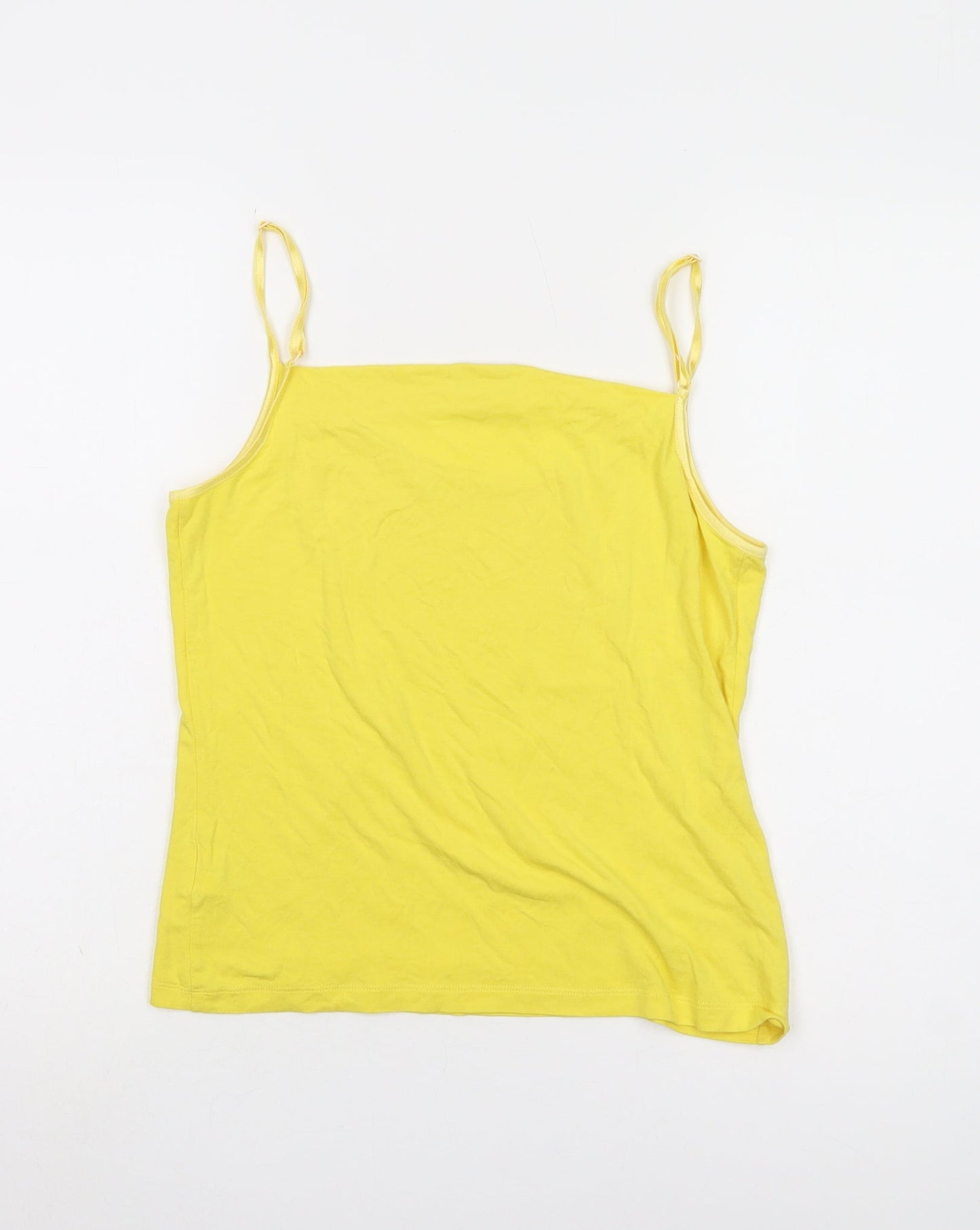 Womens UK Size L Hobbs Yellow Camisole Tank