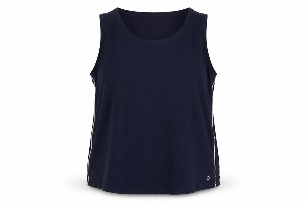 Womens UK Size 22 Marks and Spencer Blue Basic Tank
