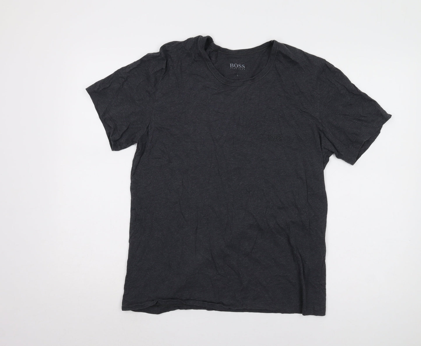 Mens UK Size L Boss Black  T-Shirt