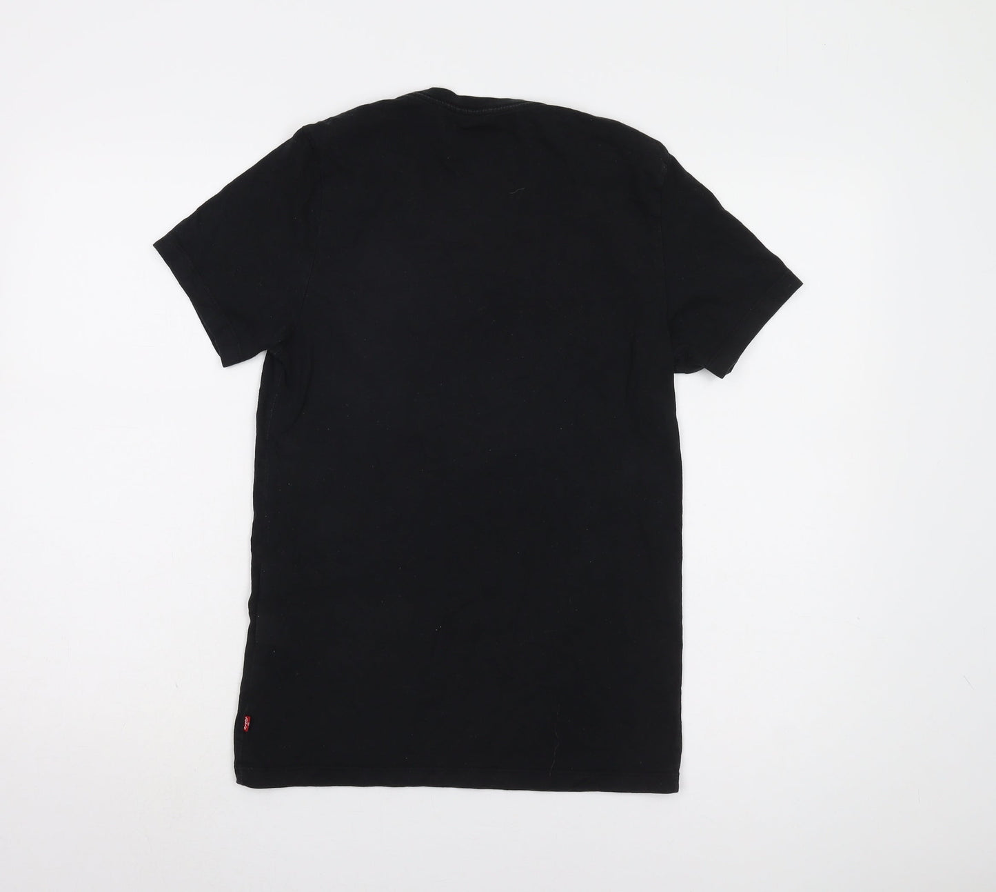 Levi's Men's Black Crew Neck Logo T-Shirt Size S