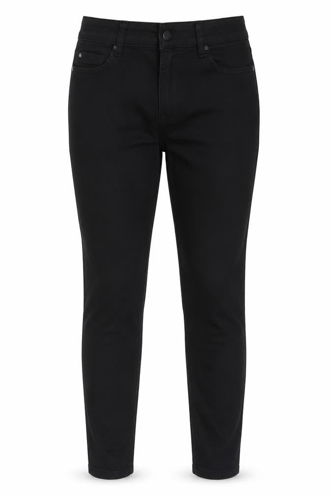 Womens UK Size 12 Peacocks Regular Fit Skinny Black Jeans