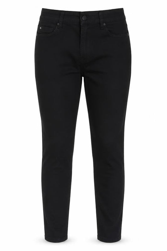 Womens UK Size 12 Peacocks Regular Fit Skinny Black Jeans