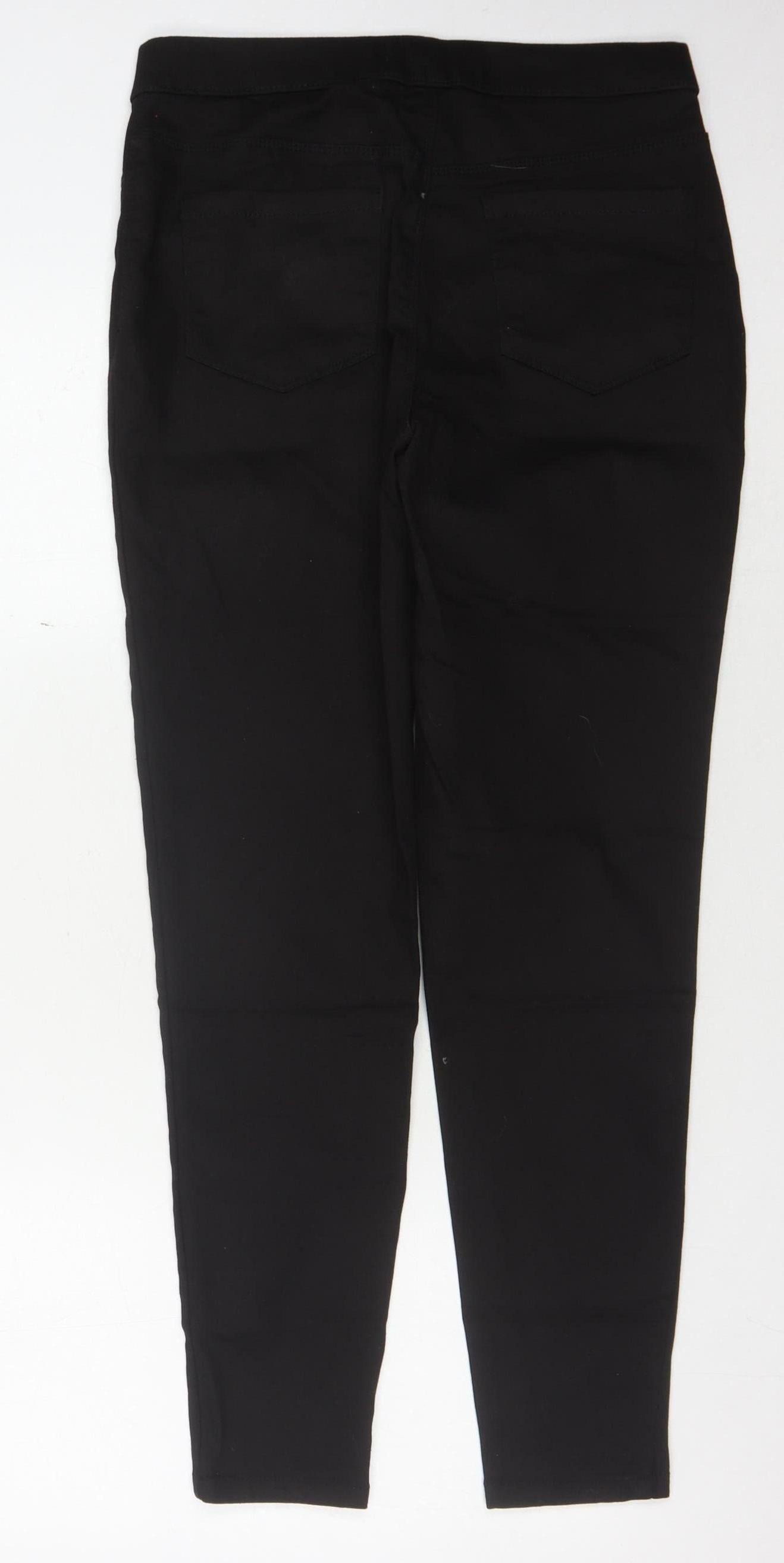 Womens UK Size 12 Studio Slim Fit Skinny Black Jeans
