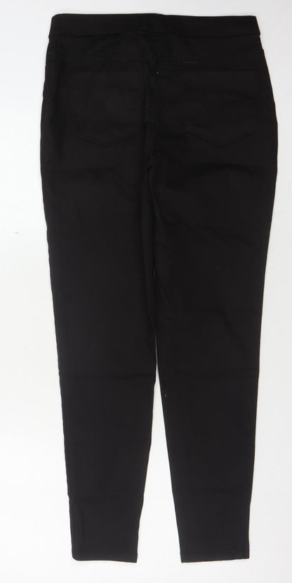 Womens UK Size 12 Studio Slim Fit Skinny Black Jeans