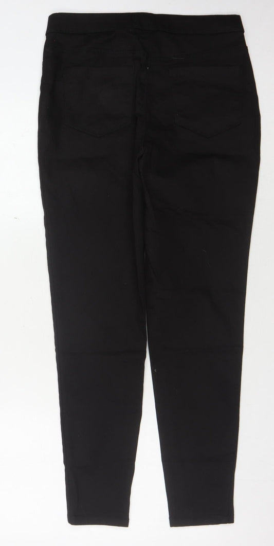 Womens UK Size 12 Studio Slim Fit Skinny Black Jeans