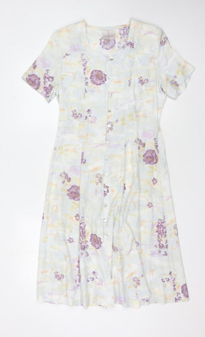 Richards Women's Multicoloured Floral Shirt Dress
