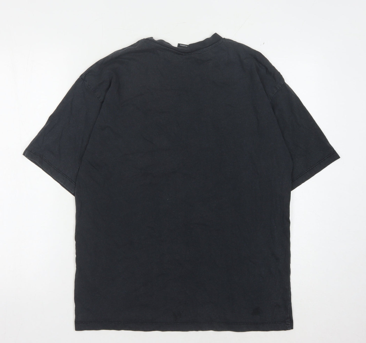 Primark Men’s Black Cookie Monster T-Shirt 2XS