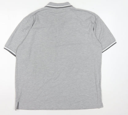 Slazenger Men's Grey XL Polo Shirt, Stylish & Comfortable