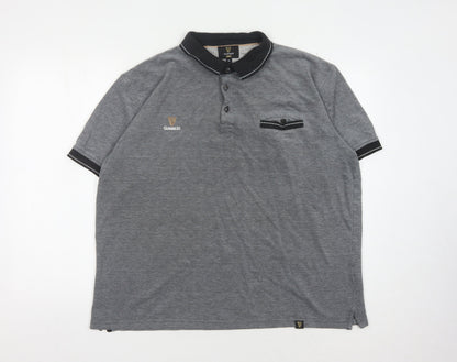 Guinness Men’s Black XL Polo Shirt Short Sleeve