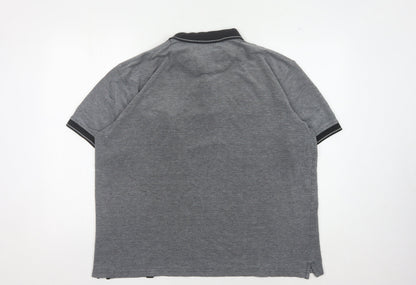 Guinness Men’s Black XL Polo Shirt Short Sleeve