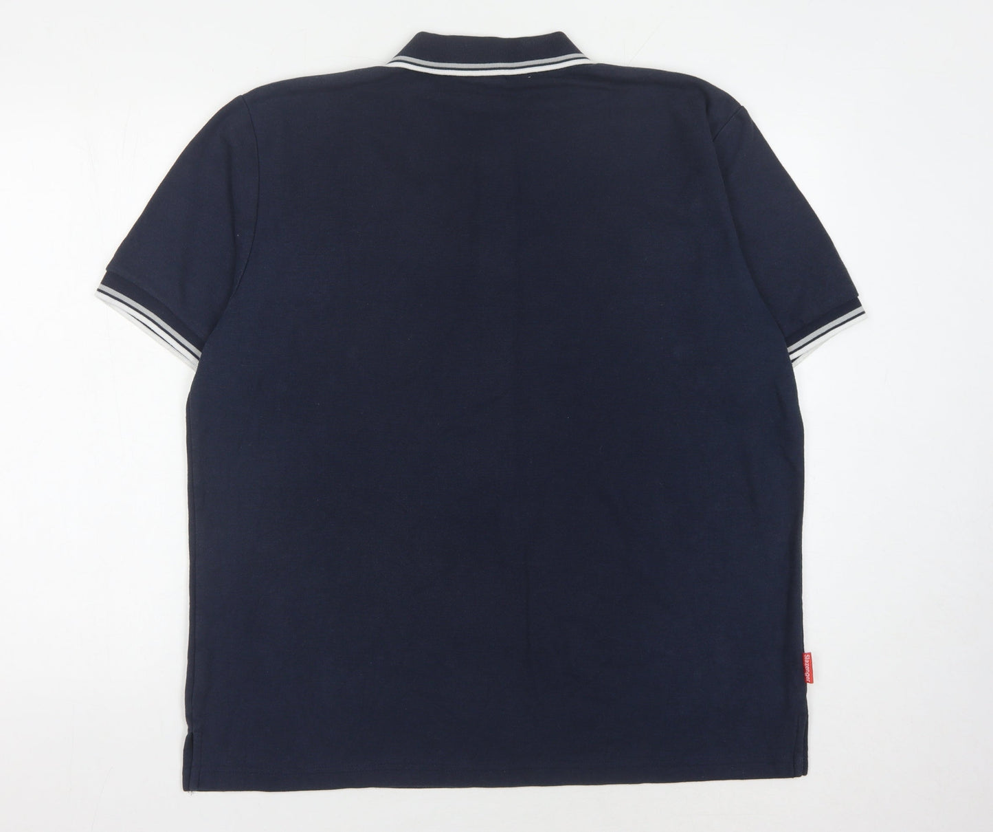 Slazenger Men's Blue Polo Shirt XL Short Sleeve