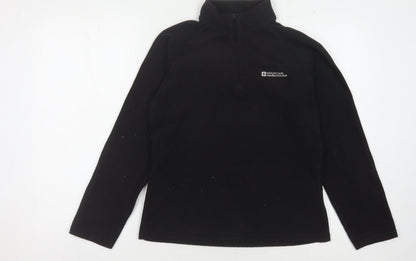 Womens UK Size 8 Mountain Warehouse Black Pullover Sweatshirt