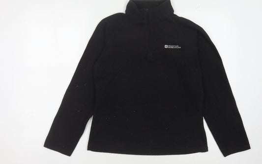 Womens UK Size 8 Mountain Warehouse Black Pullover Sweatshirt