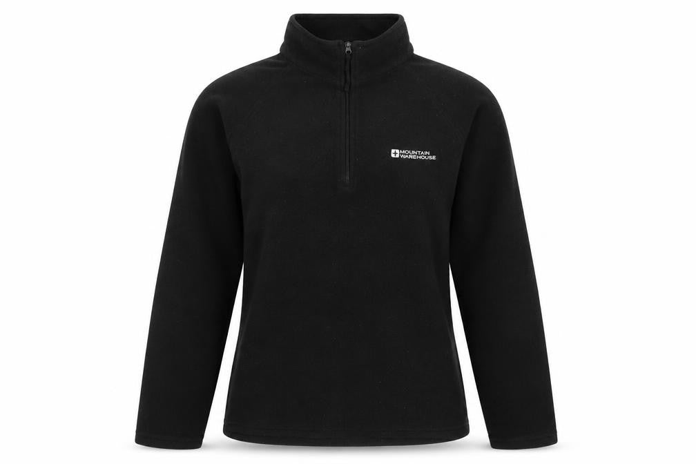 Womens UK Size 8 Mountain Warehouse Black Pullover Sweatshirt