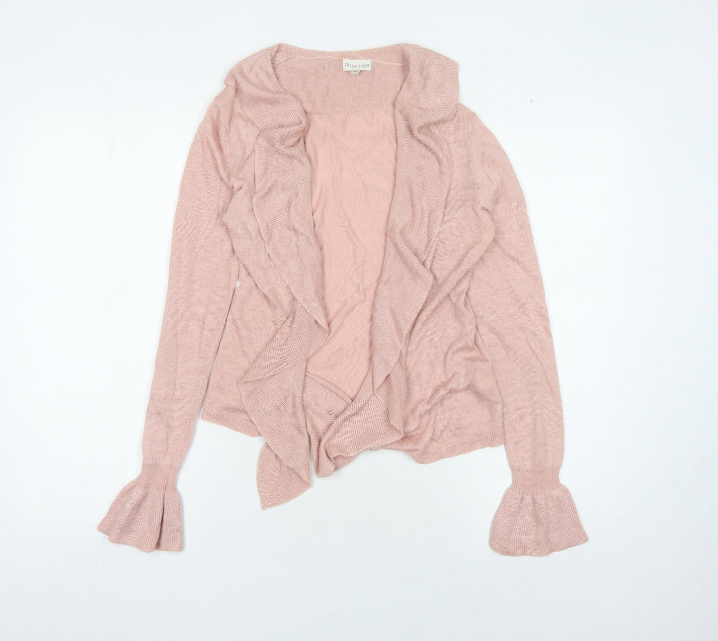 Womens UK Size XS Phase Eight Pink Cardigan Jumper
