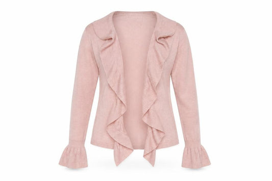 Womens UK Size XS Phase Eight Pink Cardigan Jumper