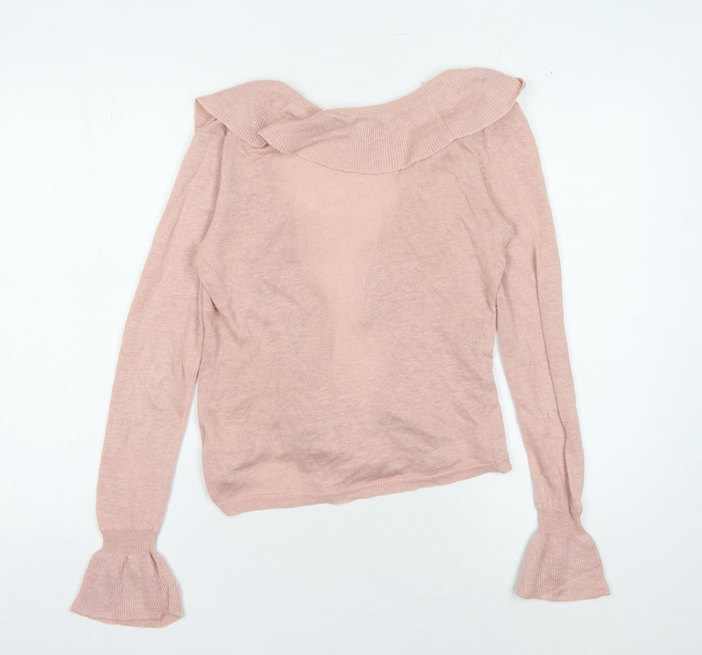 Womens UK Size XS Phase Eight Pink Cardigan Jumper
