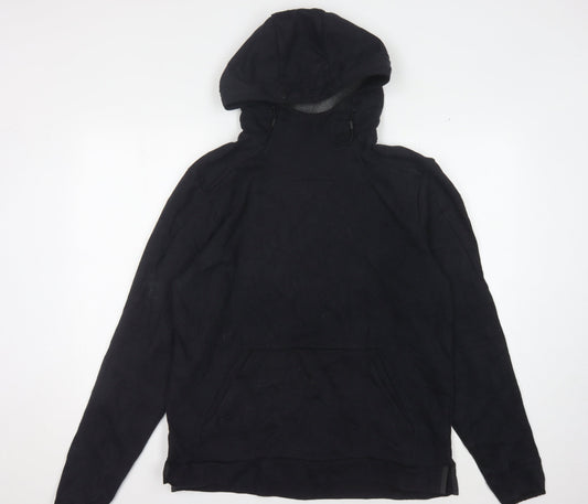 Mens UK Size M Champion Black Pullover Hoodie