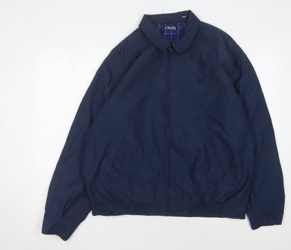 Mens UK Size L Chaps Blue Basic Jacket