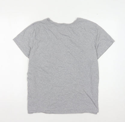 Levi's Men's Grey 2XL Cotton T-Shirt, Logo Print