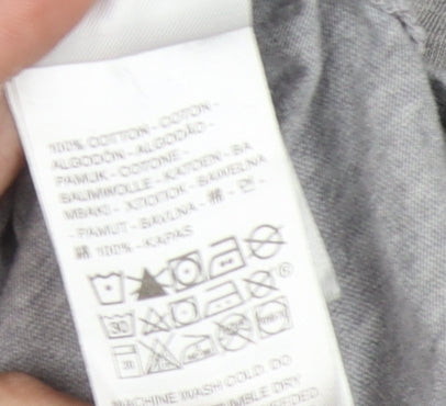 Levi's Men's Grey 2XL Cotton T-Shirt, Logo Print