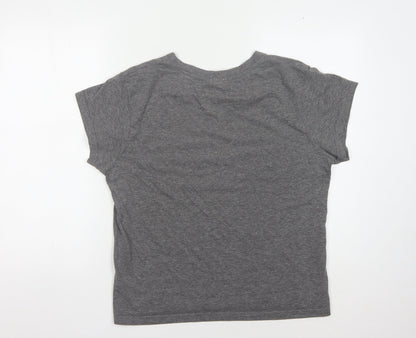 Harry Potter Grey Gryffindor T-Shirt Unisex L
