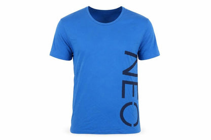 Mens UK Size L adidas Blue  T-Shirt