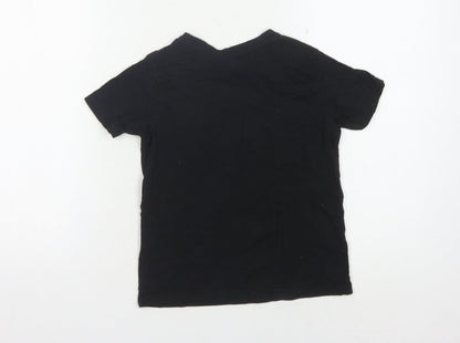 Fashion UK Boys Black Christmas PlayStation T-Shirt 6-7 Years