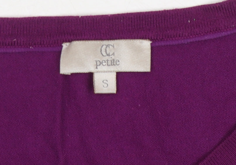 Womens UK Size S CC Multicoloured Pullover Jumper