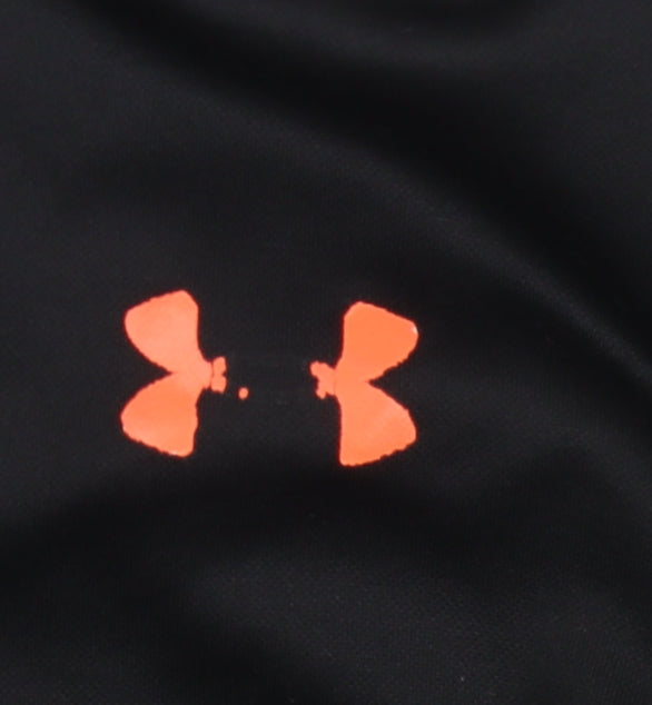 Under Armour Boys Black Lightweight Pullover Sweatshirt 6-7 Years