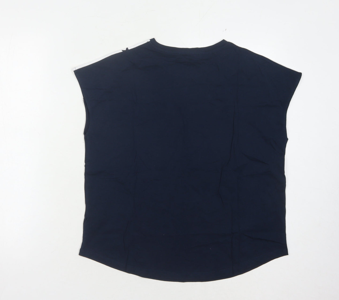 Womens UK Size 8 Marks and Spencer Black Basic T-Shirt
