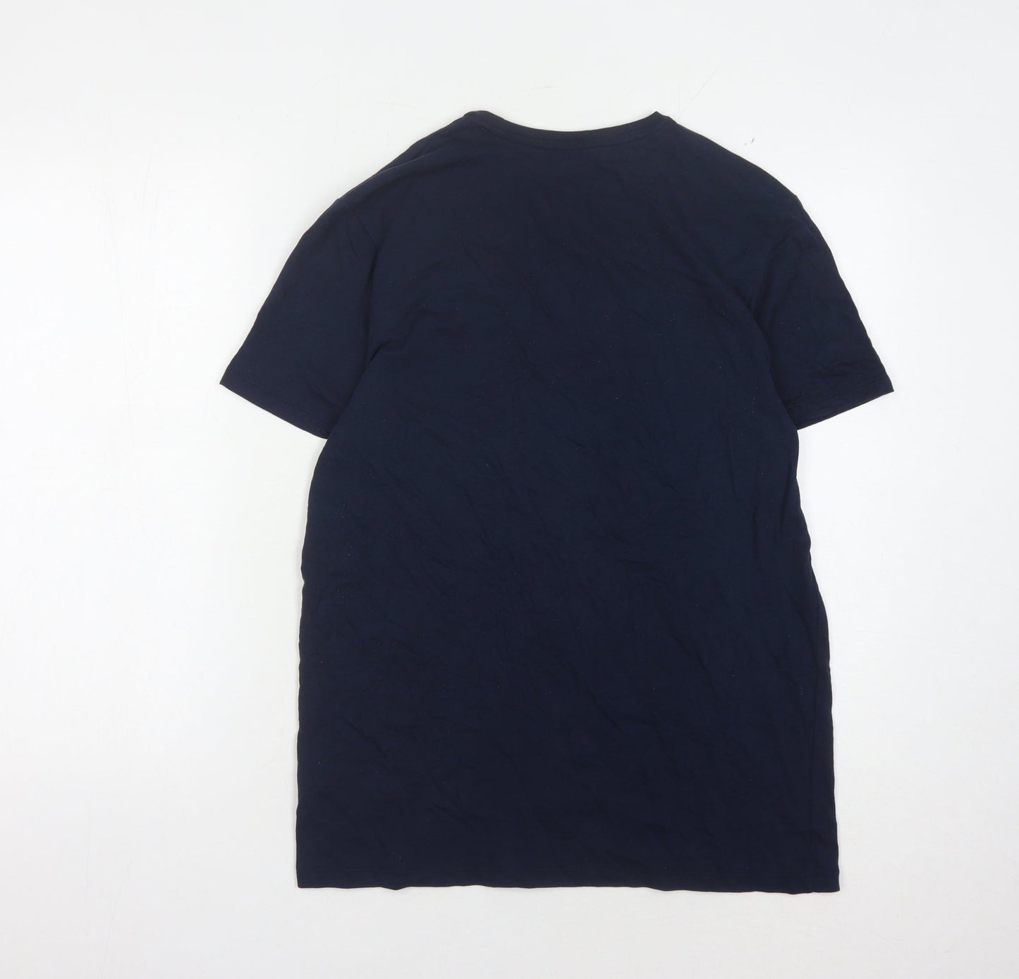 Mens UK Size M Coca-Cola Blue  T-Shirt