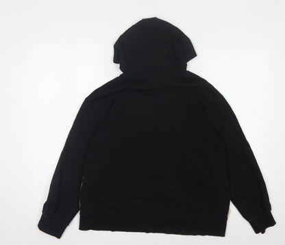 Disney at George Girls Black Beige Pullover Hoodie 11-12 Years