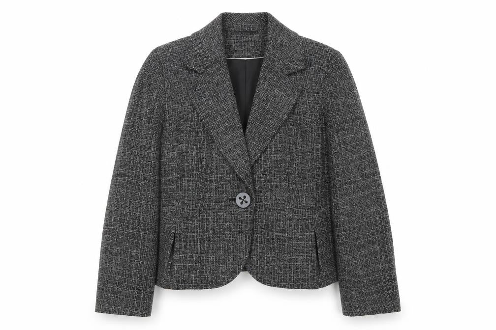Womens UK Size 16 Marks and Spencer Regular Grey Blazer