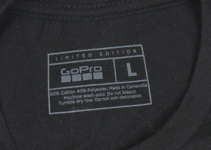 CoPro Men's Black Limited Edition T-Shirt, Size L