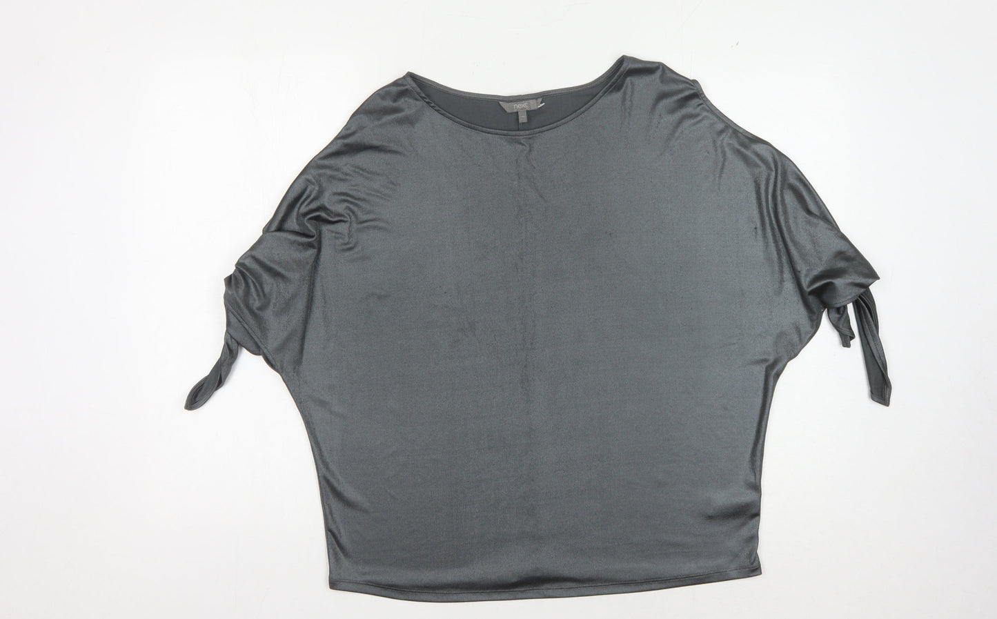 Womens UK Size 14 NEXT Grey Basic Blouse