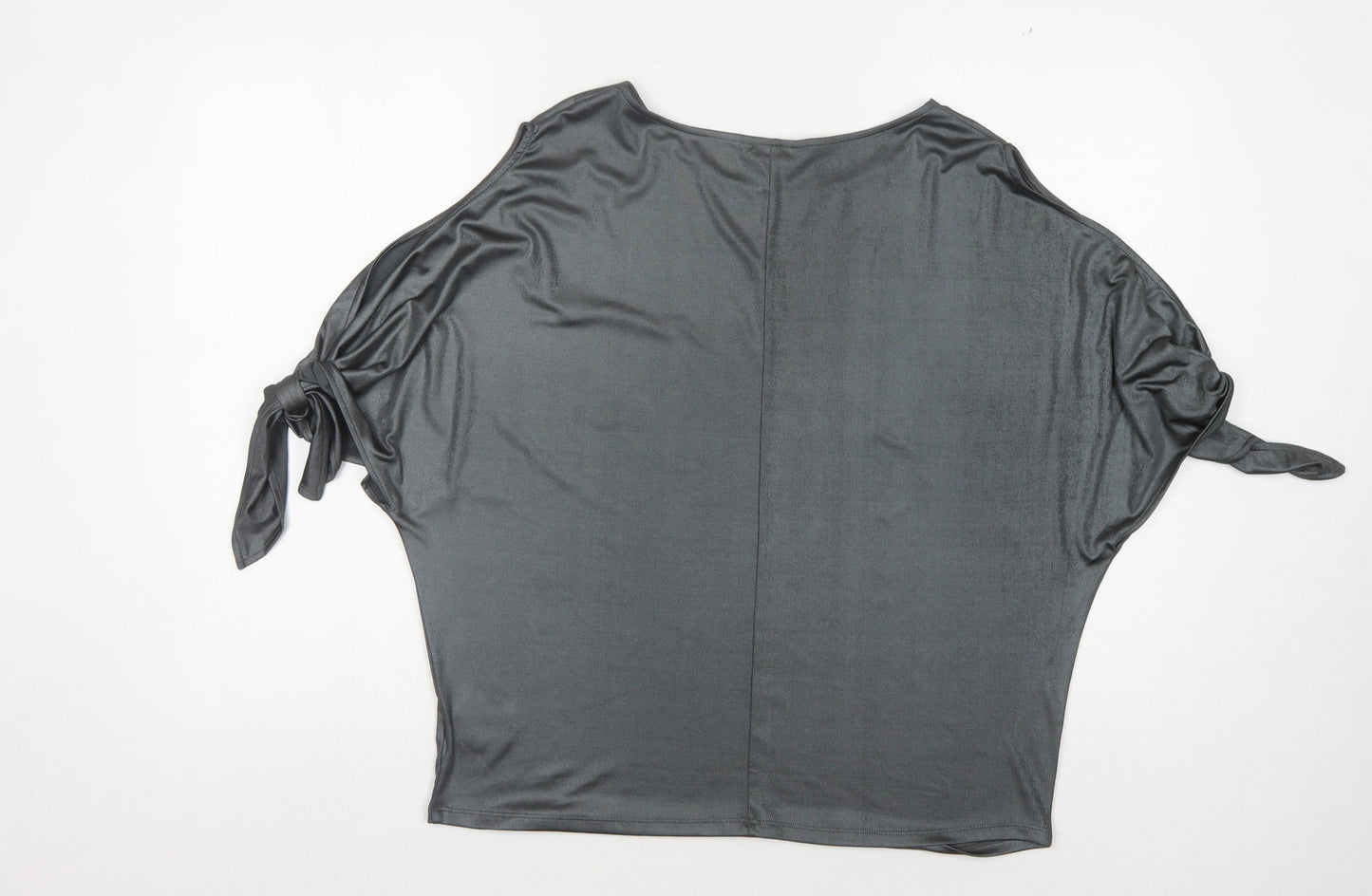 Womens UK Size 14 NEXT Grey Basic Blouse