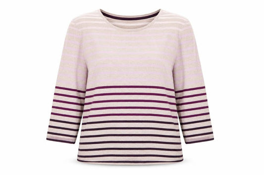 Womens UK Size L Viyella Multicoloured Basic T-Shirt