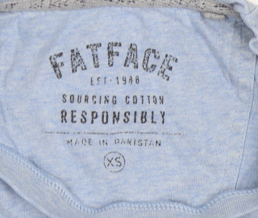 Mens UK Size XS FatFace Blue  T-Shirt