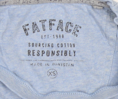 Mens UK Size XS FatFace Blue  T-Shirt