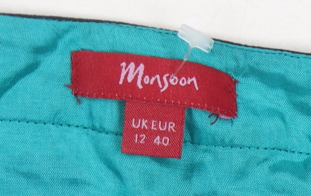 Monsoon Women's Floral A-Line Dress Multicoloured 12