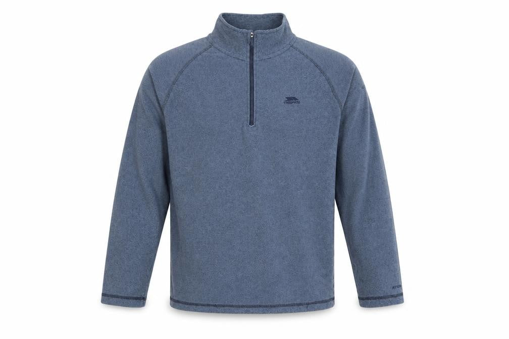 Mens UK Size XL Trespass Blue Full Zip Sweatshirt