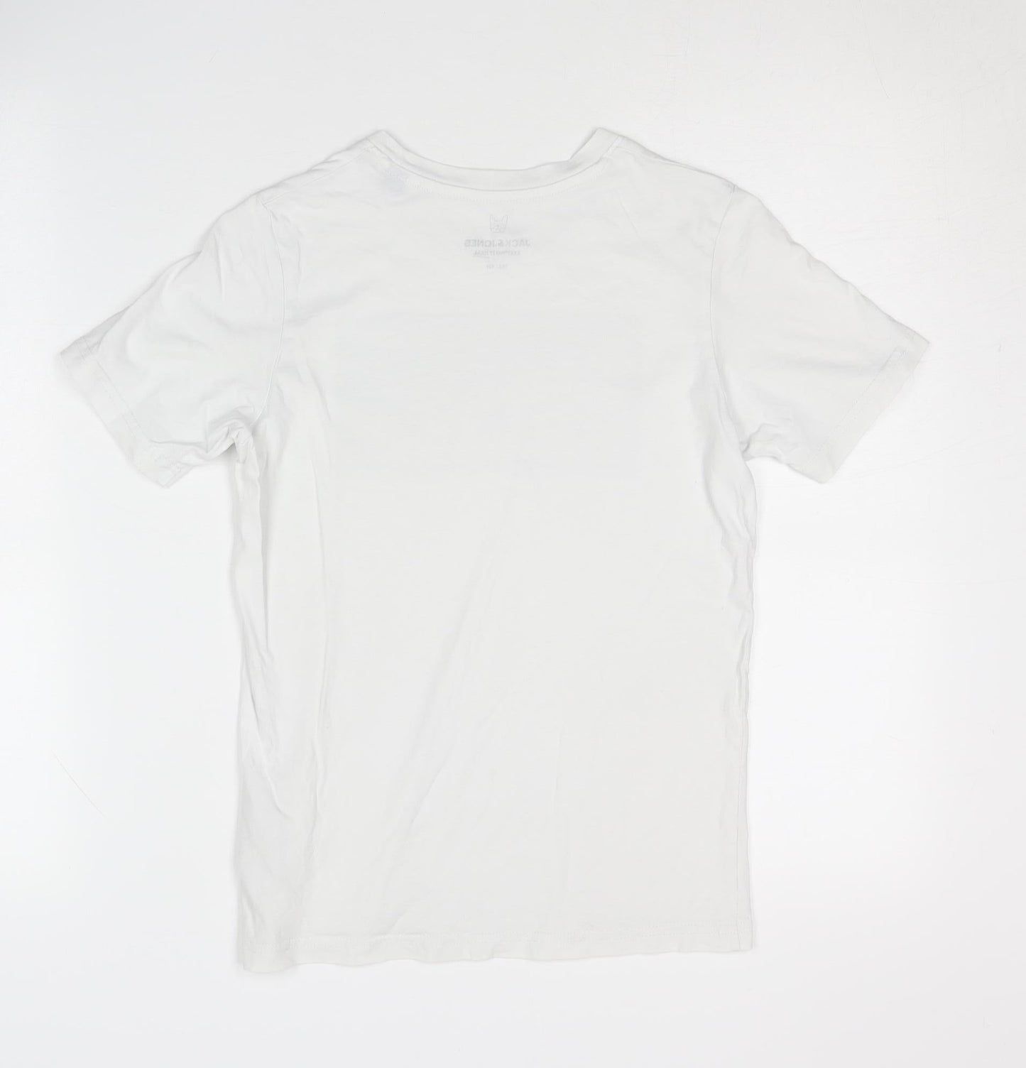 Jack & Jones Boys White Graphic Print T-Shirt 11-12 Years