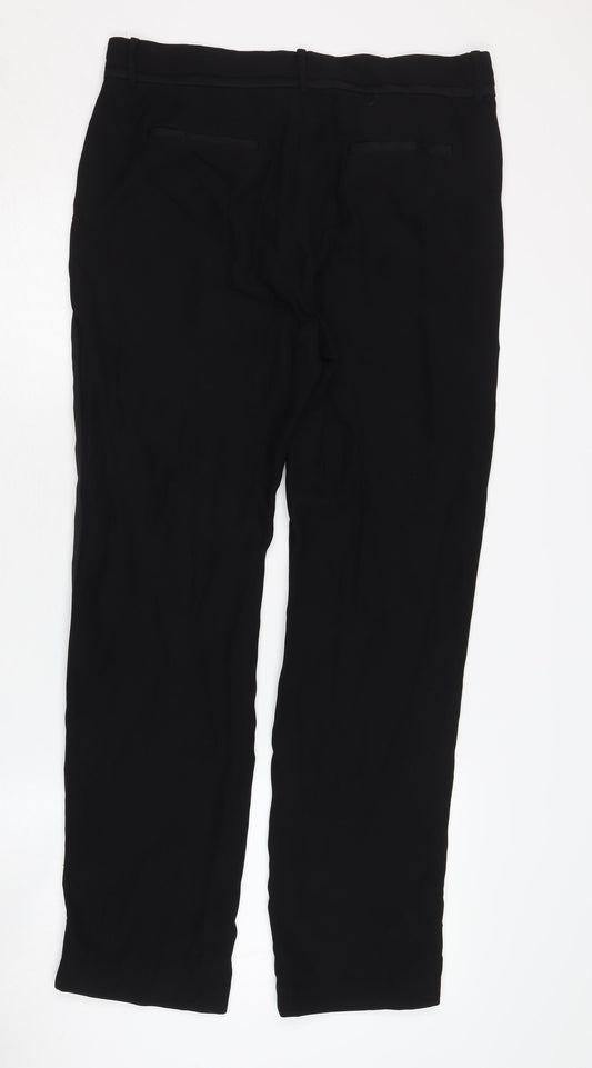 Guess Women's Black Straight Trousers - Size 29