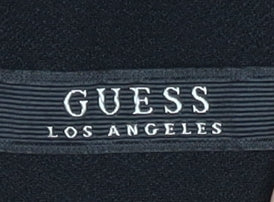 Womens UK Size 29 GUESS Regular Fit  Black Trousers