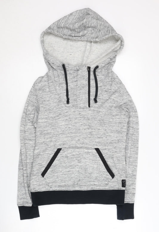 Mens UK Size S Converse Grey Pullover Hoodie