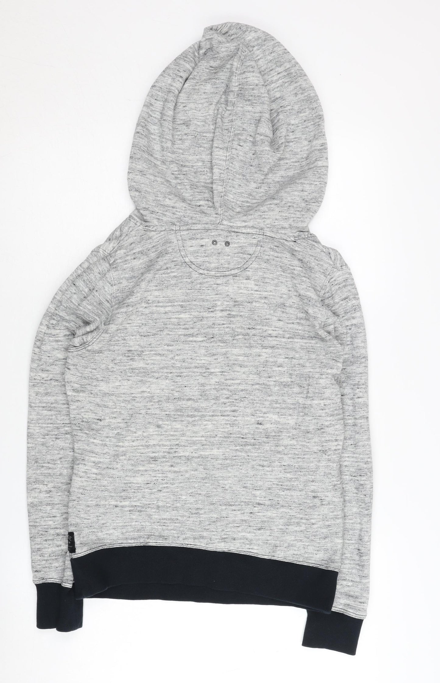 Mens UK Size S Converse Grey Pullover Hoodie