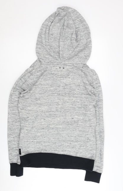 Mens UK Size S Converse Grey Pullover Hoodie