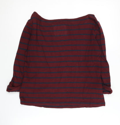 Abercrombie Women’s Multicoloured Striped T-Shirt S