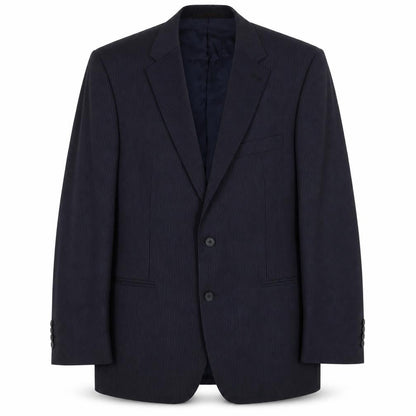 Jeff Banks Men's Blue Striped Blazer 44 Regular